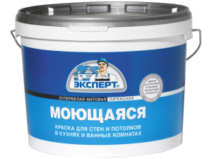 Краска Эксперт моющаяся 14кг ***