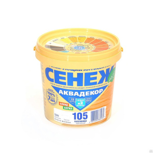 Сенеж аквадекор 2,5 кг (графит)