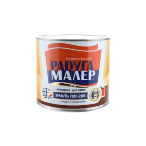 Эмаль ПФ-266 2,7кг красное дерево Радуга