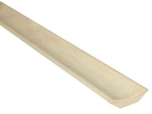 Плинтус липа 15*40*3000 сорт А фигурный ***