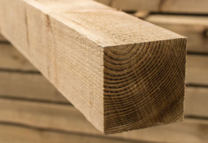 Брус профилированный сосна 100*100*6000 ***