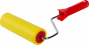 Валик прижимной резиновый 240мм с ручкой