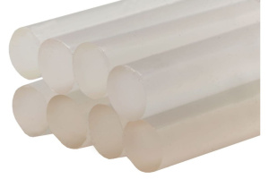 Стержень клеевой д.7.4*100мм прозрачный (12шт)