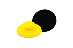 Брусок шлифовальный круглый на липучке 125мм