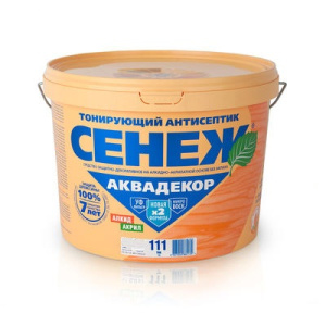 Сенеж аквадекор 2,5 кг (тик)