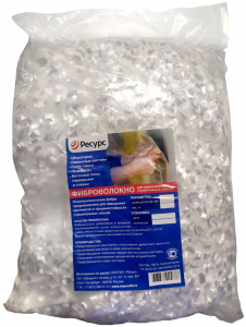 Фибра стекл. волокна армирующие 12мм 0,9кг