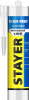 Клей монтажный Stayer Waterproof влагостойкий белый 280мл