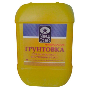 Грунтовка глубокого приникновения Эконом New Star 10л