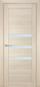 Полотно дверное царговое ЭкоШпон  02 800мм Капучино