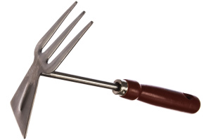 Мотыжка садовая 250мм деревянная ручка