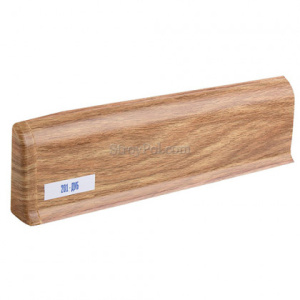 Плинтус 201 ( дуб ) 58 мм 2,2 м