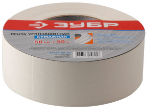 Лента углозащитная бумажная 50мм*50м