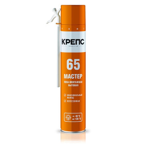Пена монтажная Крепс бытовая 670мл всесезонная