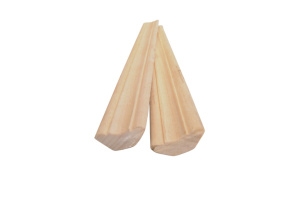 Уголок внутренний липа сорт А 15*15*3000 ***