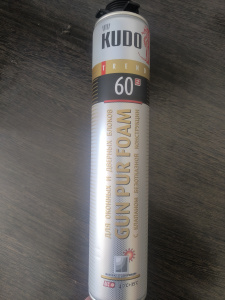 Пена монтажная КУДО проф 1000мл для окон и дверных блоков