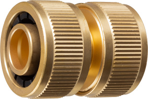 Муфта ремонтная 3/4" латунь для шланга 