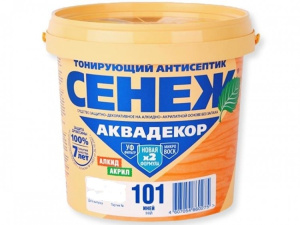Сенеж аквадекор 9кг (иней)