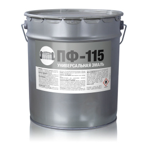 Эмаль ПФ-115 20кг зеленая Декарт 