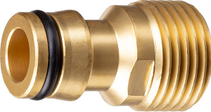 Адаптер штуцерный латунь Grinda 1/2" с нар. резьбой 