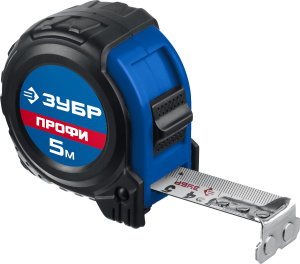 Рулетка 5м Зубр Профи усиленная