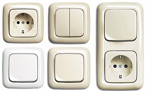 Выключатели, розетки, вилки