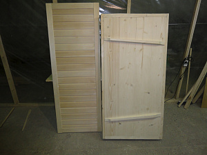 Двери для бани, форточки